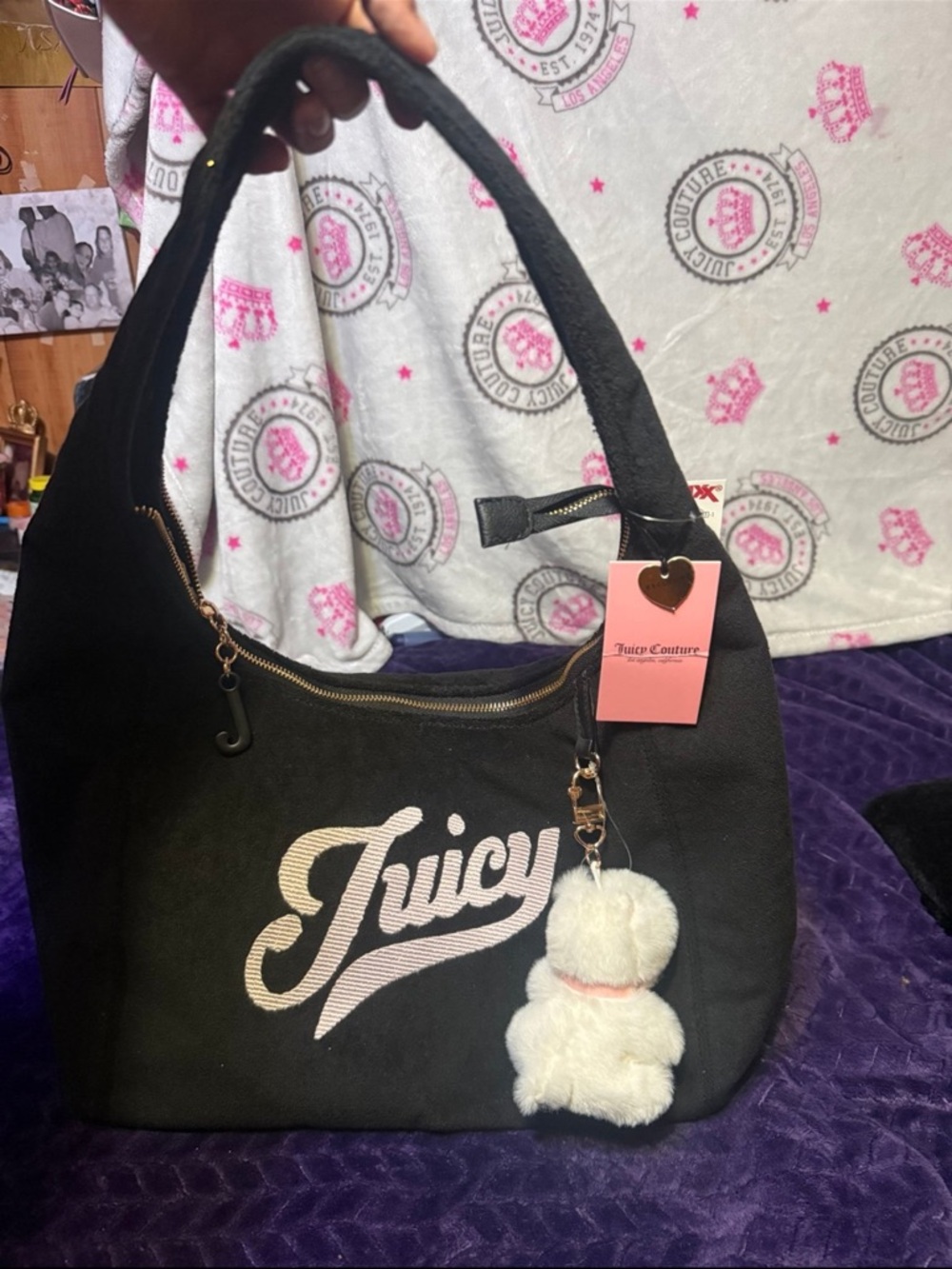 Juicy Couture Too Cute Hobo Bag
